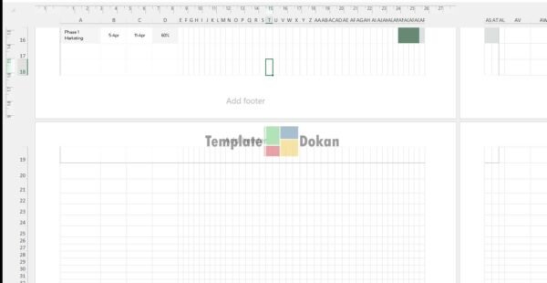 Production Schedule Gantt Chart